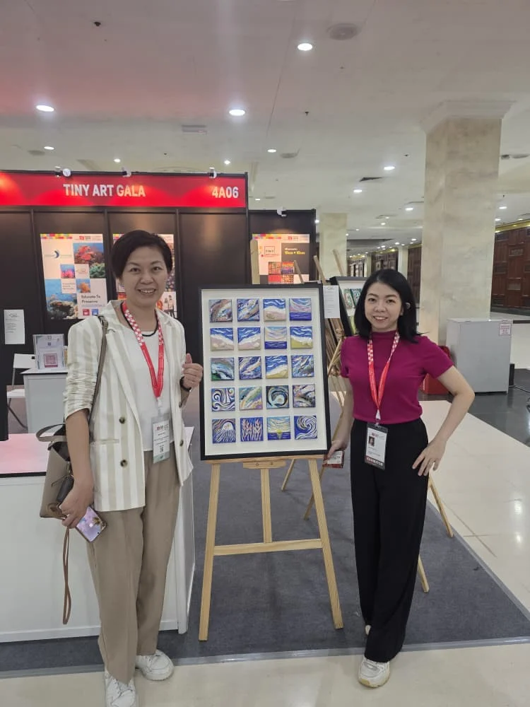 Tiny Art Gala 2026 miniature art roadshow at MIFF in Kuala Lumpur, founded by Serah Siew.
