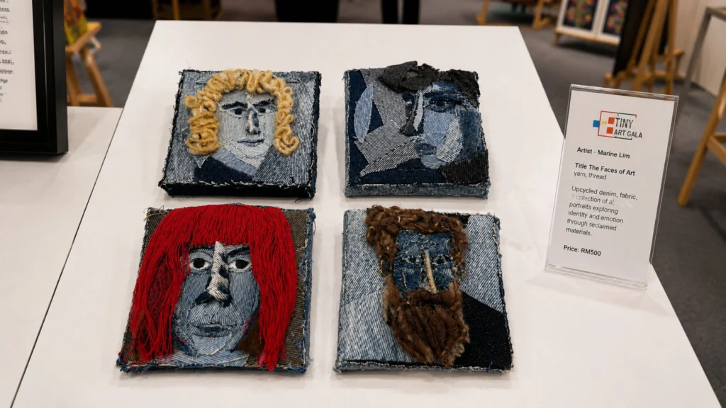 Tiny Art Gala 2026 miniature art roadshow at MIFF in Kuala Lumpur, founded by Serah Siew.