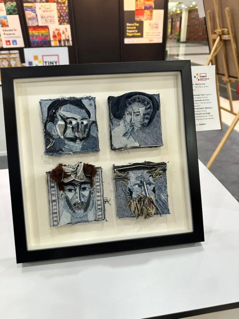 Tiny Art Gala 2026 miniature art roadshow at MIFF in Kuala Lumpur, founded by Serah Siew.