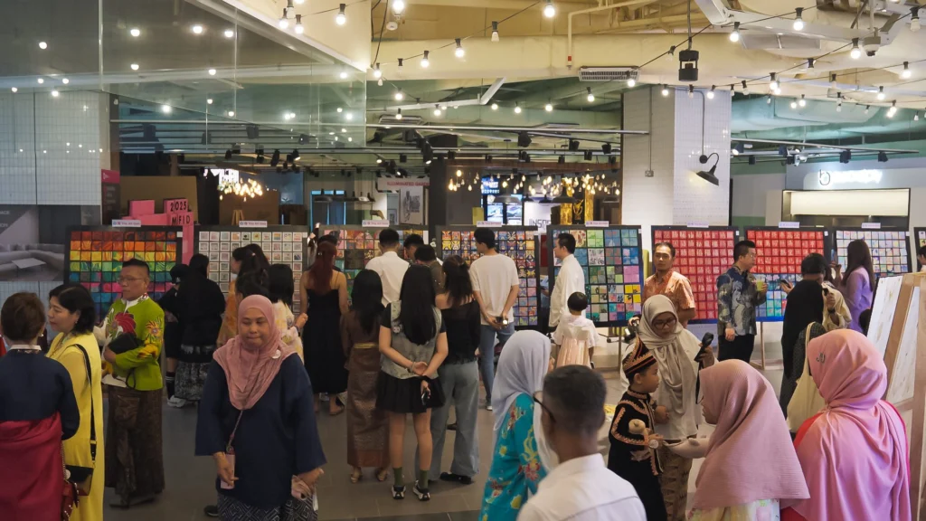 Tiny Art Gala miniature art exhibition image founded by Serah Siew.