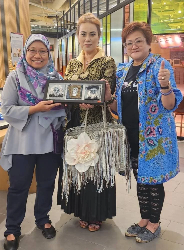 Tiny Art Gala miniature art exhibition image founded by Serah Siew.