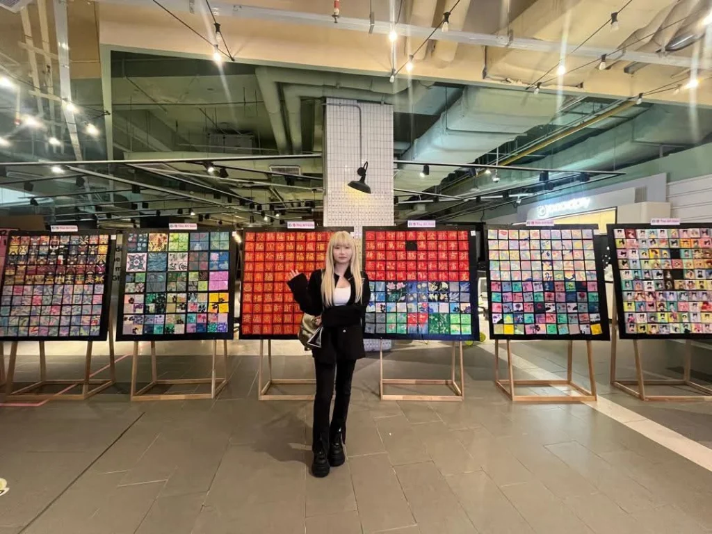 Tiny Art Gala miniature art exhibition image founded by Serah Siew.
