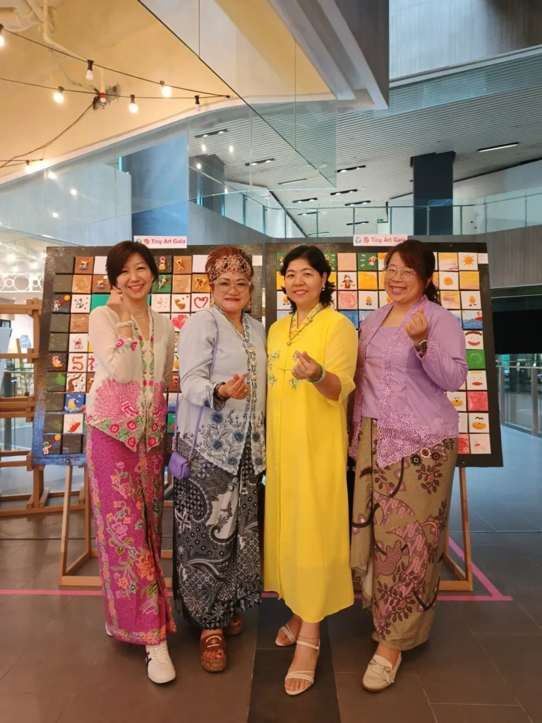 Tiny Art Gala miniature art exhibition image founded by Serah Siew.