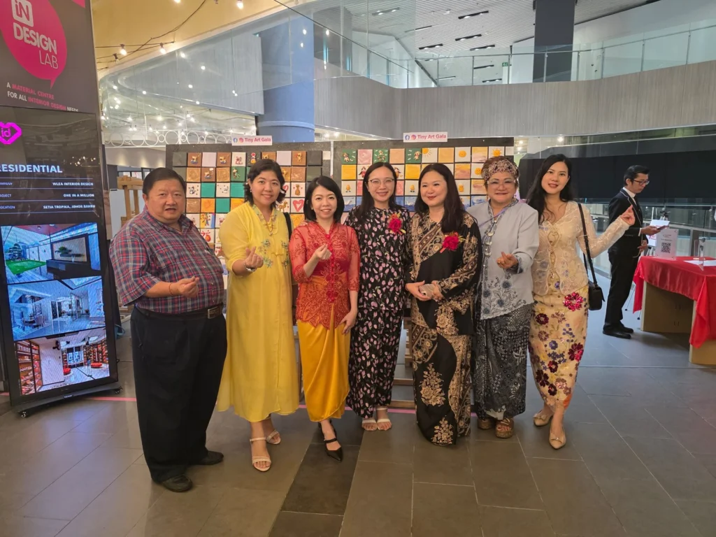 Tiny Art Gala miniature art exhibition image founded by Serah Siew.