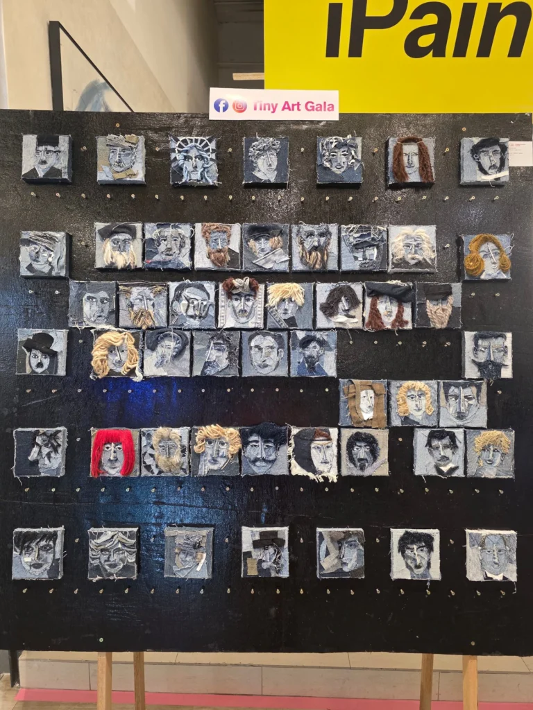 Tiny Art Gala miniature art exhibition image founded by Serah Siew.