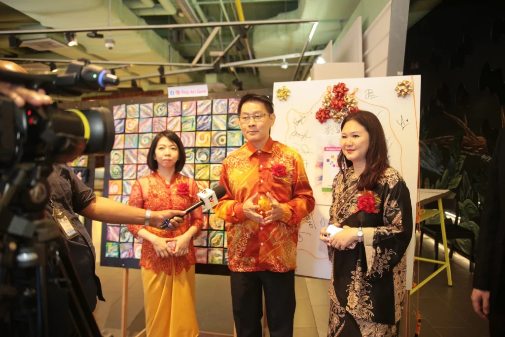 Tiny Art Gala miniature art exhibition image founded by Serah Siew.