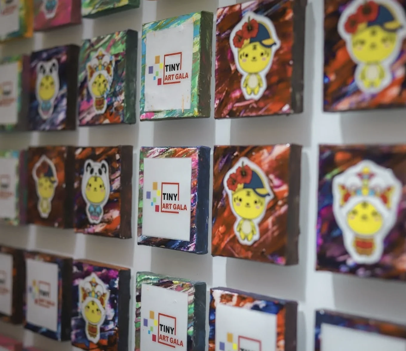 Tiny Art Gala international miniature art exhibition founded by Serah Siew.
